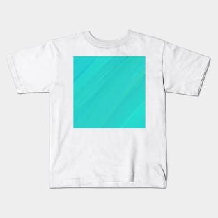 Green Pastel Watercolor Abstract Digital Painting Kids T-Shirt